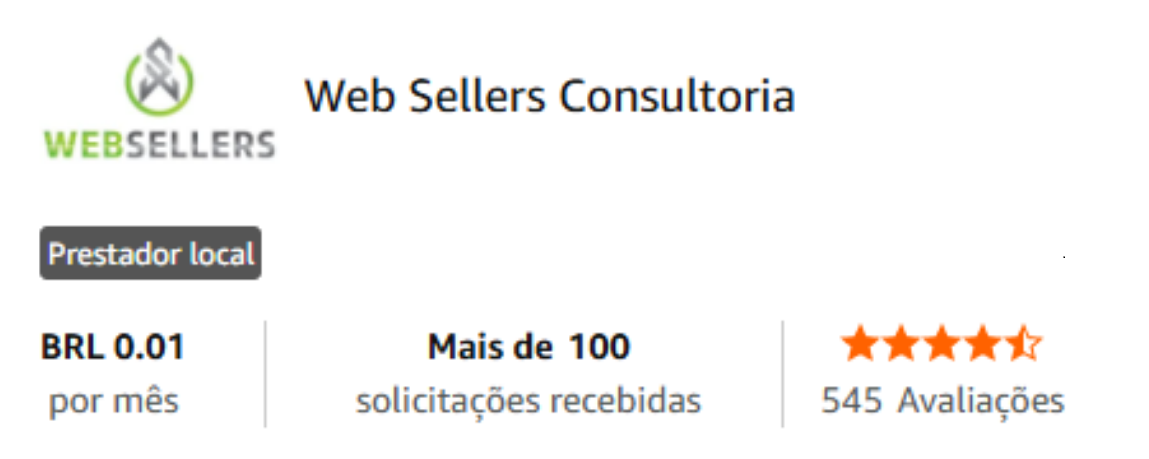 Web Sellers Consultoria Information Card